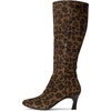 image:imageSfft Womens SonyaBrown Leopard Suede