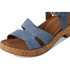 image:imageSofft Womens Capri Wedge SandalsDenim Blue