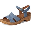 image:imageSofft Womens Capri Wedge SandalsDenim Blue