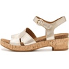 image:imageSofft Womens Capri Wedge SandalsPlatino