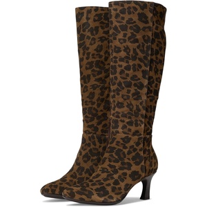 image:imageSfft Womens SonyaBrown Leopard Suede