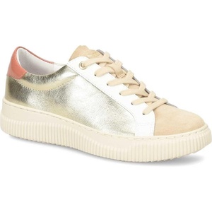 image:imageSofft Fianna Mixed Material Leather Sneaker
