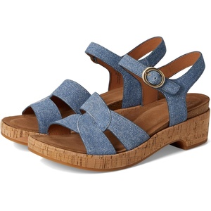 image:imageSofft Womens Capri Wedge SandalsDenim Blue