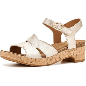image:imageSofft Womens Capri Wedge SandalsPlatino