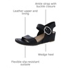 image:imageSofft Womens Vaya  Casual SandalsBlack