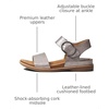 image:imageSofft womens BaliSandal  Casual SandalsAnthracite