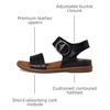image:imageSofft womens BaliSandal  Casual SandalsBlack Croco