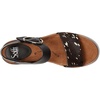 image:imageSofft womens BaliSandal  Casual SandalsBlackBlackWhite