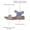 image:imageSofft womens BaliSandal  Casual SandalsDenim Blue Suede