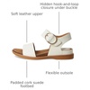 image:imageSofft womens BaliSandal  Casual SandalsTrue White