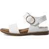 image:imageSofft womens BaliSandal  Casual SandalsWhite Crinkle Patent