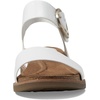 image:imageSofft womens BaliSandal  Casual SandalsWhite Crinkle Patent