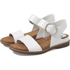 White Crinkle Patent