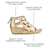 image:imageSofft Womens Rio II Gold Metallic 11 M B